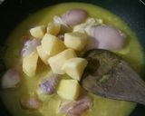 Foto langkah ke 5 dari resep Ayam Kentang Kuah santan.