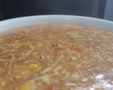 A picture of step 9 of Veggie Corn Soup.