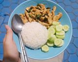 รูปขั้นตอนการทำที่ 5 ของ กระเพราอกไก่คลีน