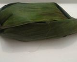 Foto langkah ke 9 dari resep Pepes Ikan Mas Daun Singkong.