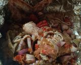 A picture of step 1 of Chicken Danderu.