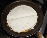 A picture of step 4 of Beef and Cheese Quesadillas.