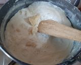 A picture of step 3 of Lauki Barfi.