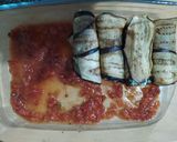 Foto del paso 7 de la receta: Canelones de berenjena: rellenos de ricota y espinaca ❤️