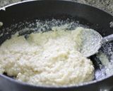A picture of step 4 of Milk Cheese Coconut Fudge.