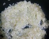 Foto do passo 1 de Risoto de calabresa com três queijos