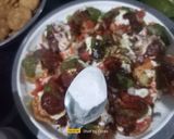 A picture of step 7 of Papdi Chaat.