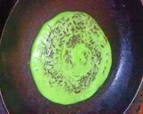 Foto langkah ke 20 dari resep Roti Maryam / Kue Canai/ Kue Phrata Pandan Berserat dan Pandan Isi Coklat.