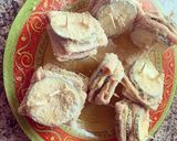 Foto del paso 2 de la receta: Riquísimos san jacobos de calabacín, jamón York y tranchetes