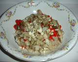 Foto del paso 4 de la receta: Espencat de pimientos rojos, berenjenas y bacalao