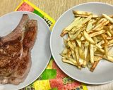Foto del paso 5 de la receta: Chuletón con patatas fritas
