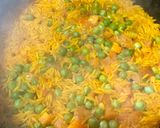 صورة لخطوة 2 من وصفة أرز أصفر بالخضار 🍚🍚