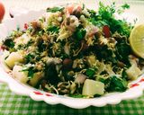 A picture of step 7 of Mixed Sprouts Chaat.