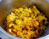A picture of step 4 of Rajwadi Khichdi.