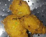 Bakwan Tahu Teri Nasi langkah memasak 3 foto