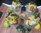 Papad cone chaat recipe step 3 photo