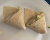 Foto del paso 7 de la receta: Triángulos de pollo y papa