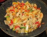 Kínai wokos 🍳 csirkemell 🍗 zöldségekkel 🥦🌶️ recept fázis 8 fotója