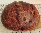 Foto langkah ke 20 dari resep Mix Peel Double Chocolate Sourdough Bread (Open Bake Method).