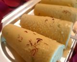 A picture of step 6 of Thandai kulfi.