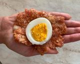 Tojással töltött fasírozott recept fázis 2 fotója