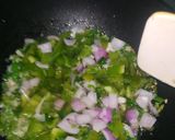 A picture of step 7 of Chicken Manchurian.