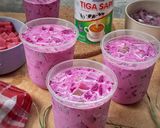 Foto langkah ke 9 dari resep Es Buah Naga Jelly.