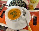 A picture of step 3 of Creamy Carrot and Ginger soup.