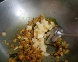A picture of step 3 of Potato poha.