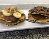 Foto del paso 4 de la receta: Muy fáciles!. Hot cakes de banana y algo más😉