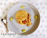 蛋煎麵線海鮮蝦堡（也能做寶寶副食品）的食譜步驟5照片