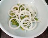 A picture of step 2 of Roti wrap.
