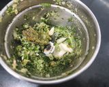 A picture of step 3 of Kankola fritters.