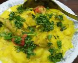 A picture of step 5 of Cassava In coconut #Theme Challenge.