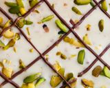 A picture of step 8 of Pistachios, cranberries and almond fudge.