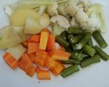 Foto langkah ke 5 dari resep 145.Bumbu Kacang Gado Gado Telor Asin.
