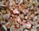 A picture of step 3 of Baked vegetarian chili.