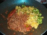 Sambel pete teri kentang