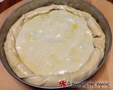 A picture of step 5 of Vegan Spanakopita.