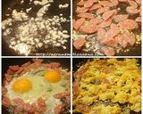 รูปขั้นตอนการทำที่ 1 ของ ข้าวผัดแหนม