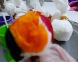 Pas rețetă Ouă vopsite în şervetele cu coloranți alimentari 3 fotografie