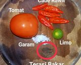 Foto langkah ke 1 dari resep Sambal Malas.