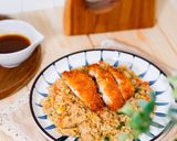 Foto langkah ke 4 dari resep Nasi Goreng Hongkong.