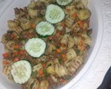 A picture of step 5 of Potatoes n veg minced meat.