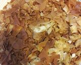 A picture of step 1 of Fatteh Hummus.