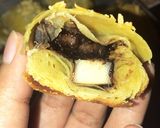 Foto langkah ke 8 dari resep Bolen pisang cokelat keju.