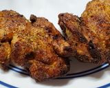 A picture of step 4 of Crispy Air Fryer Chicken Thighs.