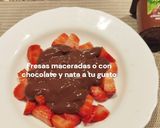 Foto del paso 7 de la receta: Fresas maceradas o con chocolate y nata a tu gusto