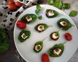 Foto del paso 1 de la receta: Ojos capreses locos