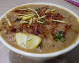 A picture of step 4 of Beef Haleem.